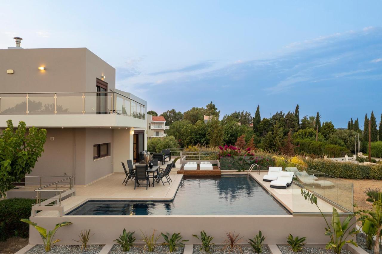 Ethereum Villa Asgourou Bagian luar foto
