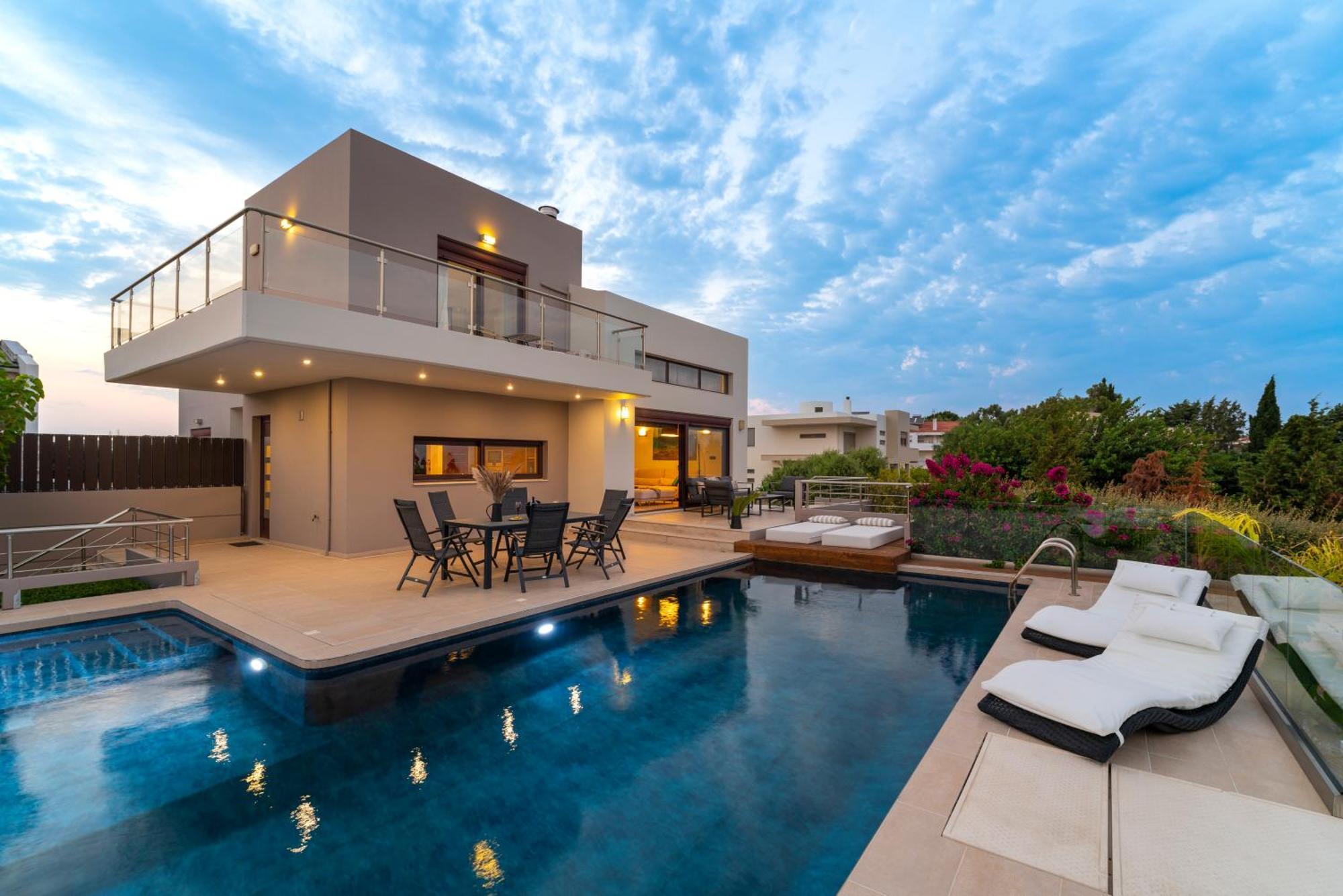 Ethereum Villa Asgourou Bagian luar foto